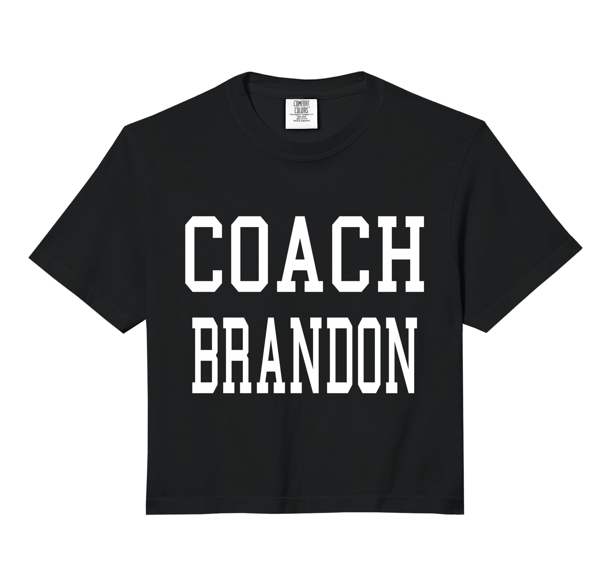 Coach Brandon Custom Football Soccer Hoodie - Fun Novelty Design Men Women - T-Shirt, Sweatshirt, Hoodie