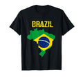 Brazil Flag Brazil Brazil T-Shirt - Trendy Graphic Unisex - T-Shirt, Sweatshirt, Hoodie