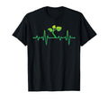 Garden Plant Lover Heartbeat Lawn T-Shirt - Custom Art Print Men Women - T-Shirt, Sweatshirt, Hoodie