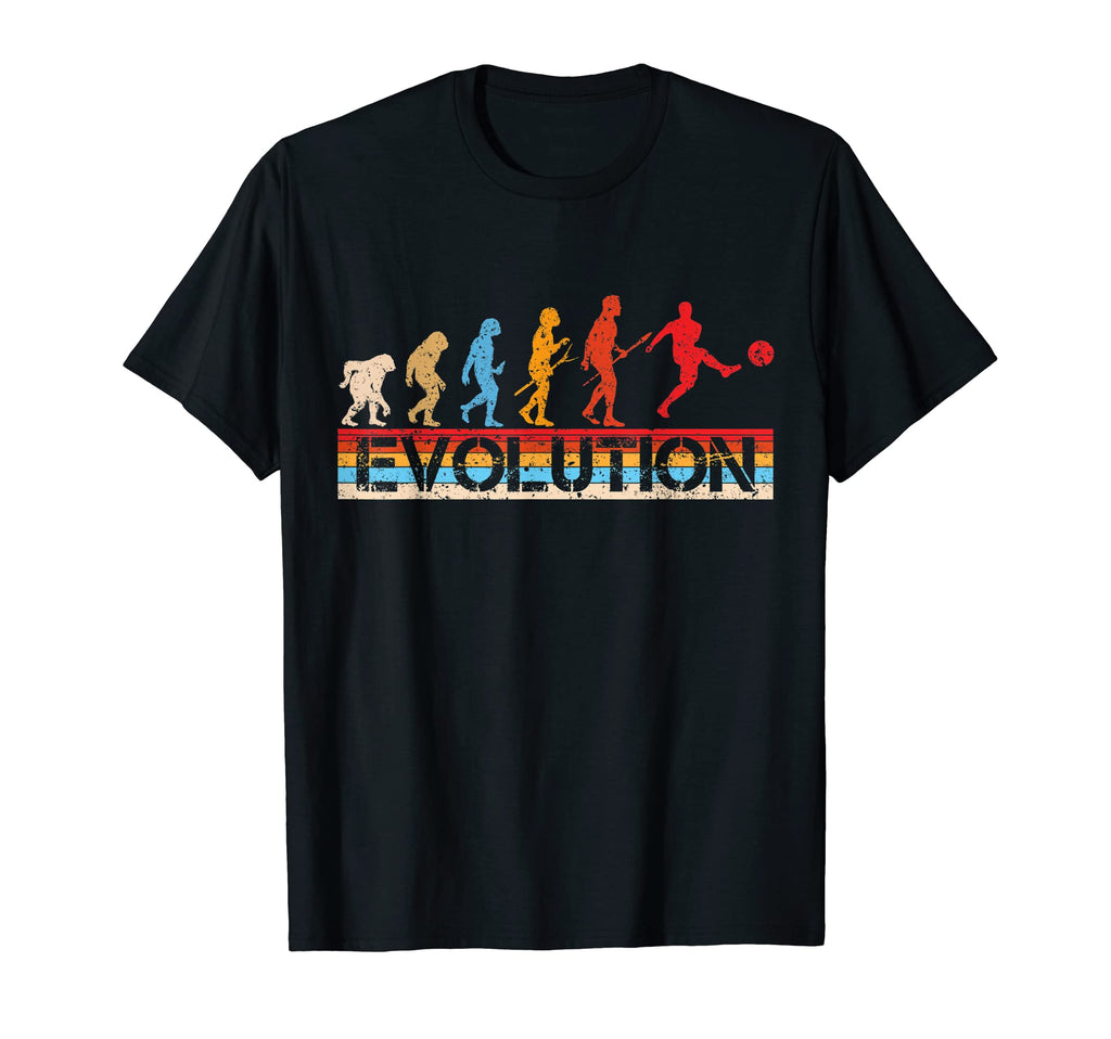 Funny Soccer Fans Evolution Soccer T-Shirt - Custom Art Print Unisex - T-Shirt, Sweatshirt, Hoodie