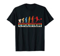 Funny Soccer Fans Evolution Soccer T-Shirt - Custom Art Print Unisex - T-Shirt, Sweatshirt, Hoodie