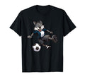 Wolf Forest Animals Wildlife Soccer T-Shirt - Minimalist Print Unisex - T-Shirt, Sweatshirt, Hoodie