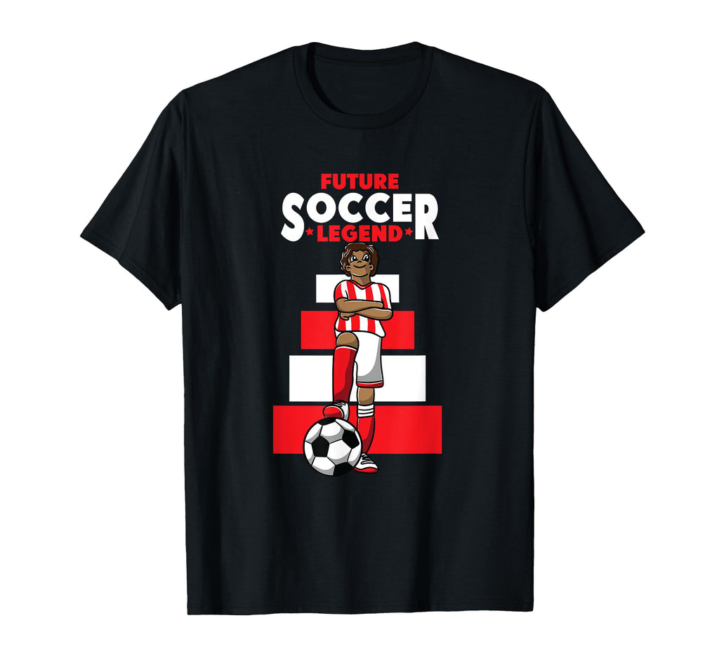 Future Soccer Legend Football T-Shirt - Fun Novelty Design for Adults - T-Shirt, Sweatshirt, Hoodie