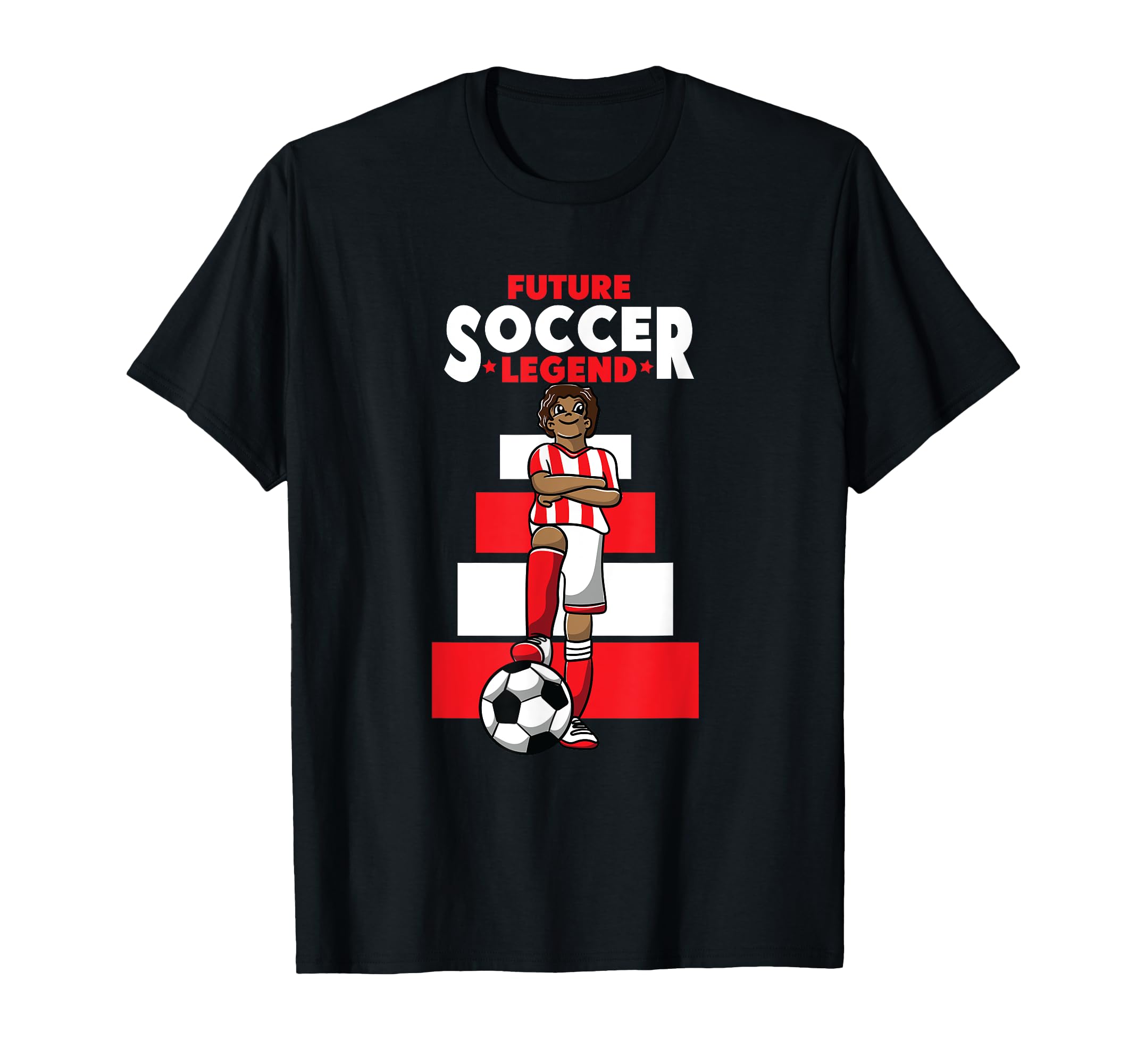 Future Soccer Legend Football T-Shirt - Fun Novelty Design for Adults - T-Shirt, Sweatshirt, Hoodie