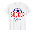 Soccer Son Soccer Ball Support Soccer T-Shirt - Streetwear Style Men Women - T-Shirt, Sweatshirt, Hoodie
