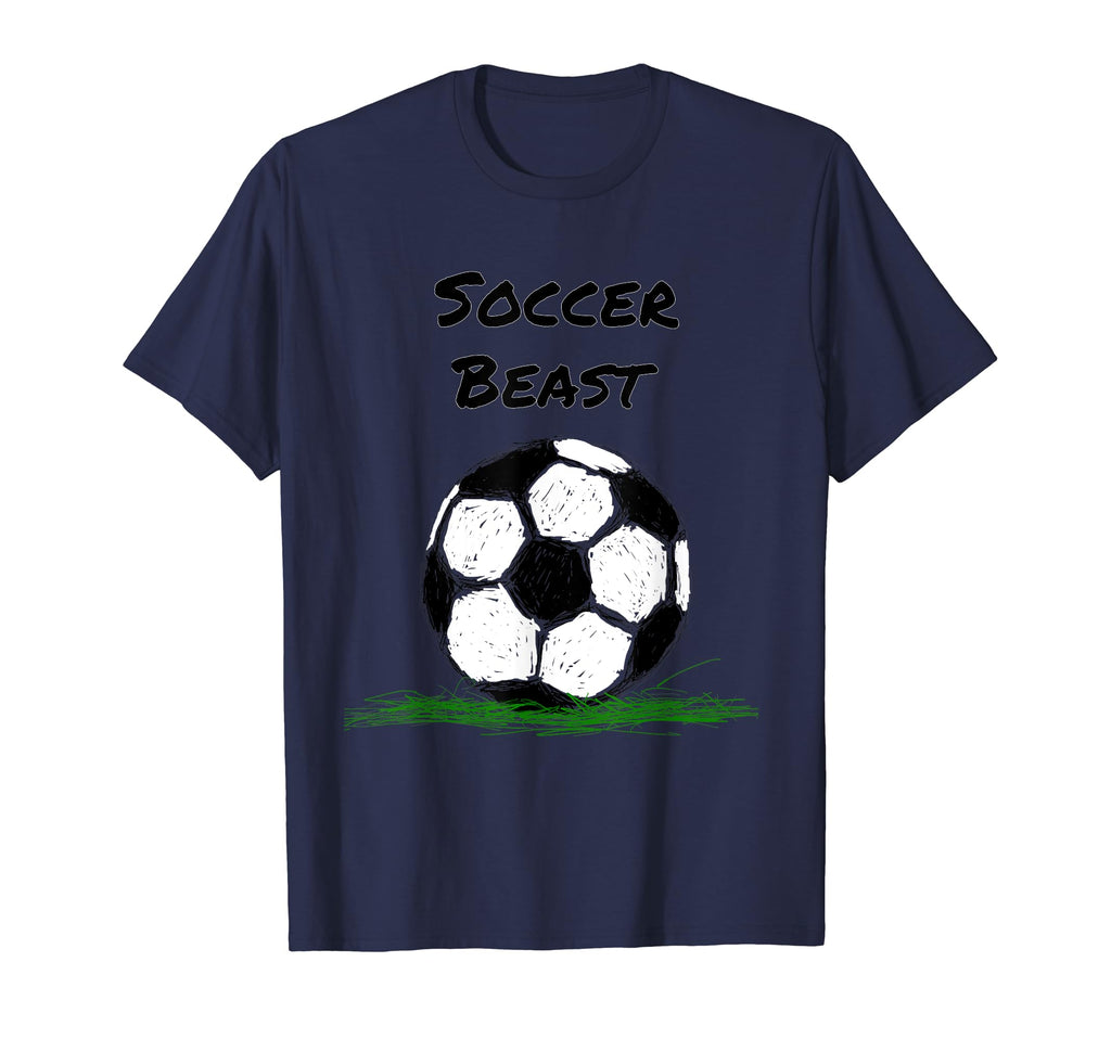Soccer Beast Soccer From Bluekandykane T-Shirt - Fun Novelty Design Unisex - T-Shirt, Sweatshirt, Hoodie