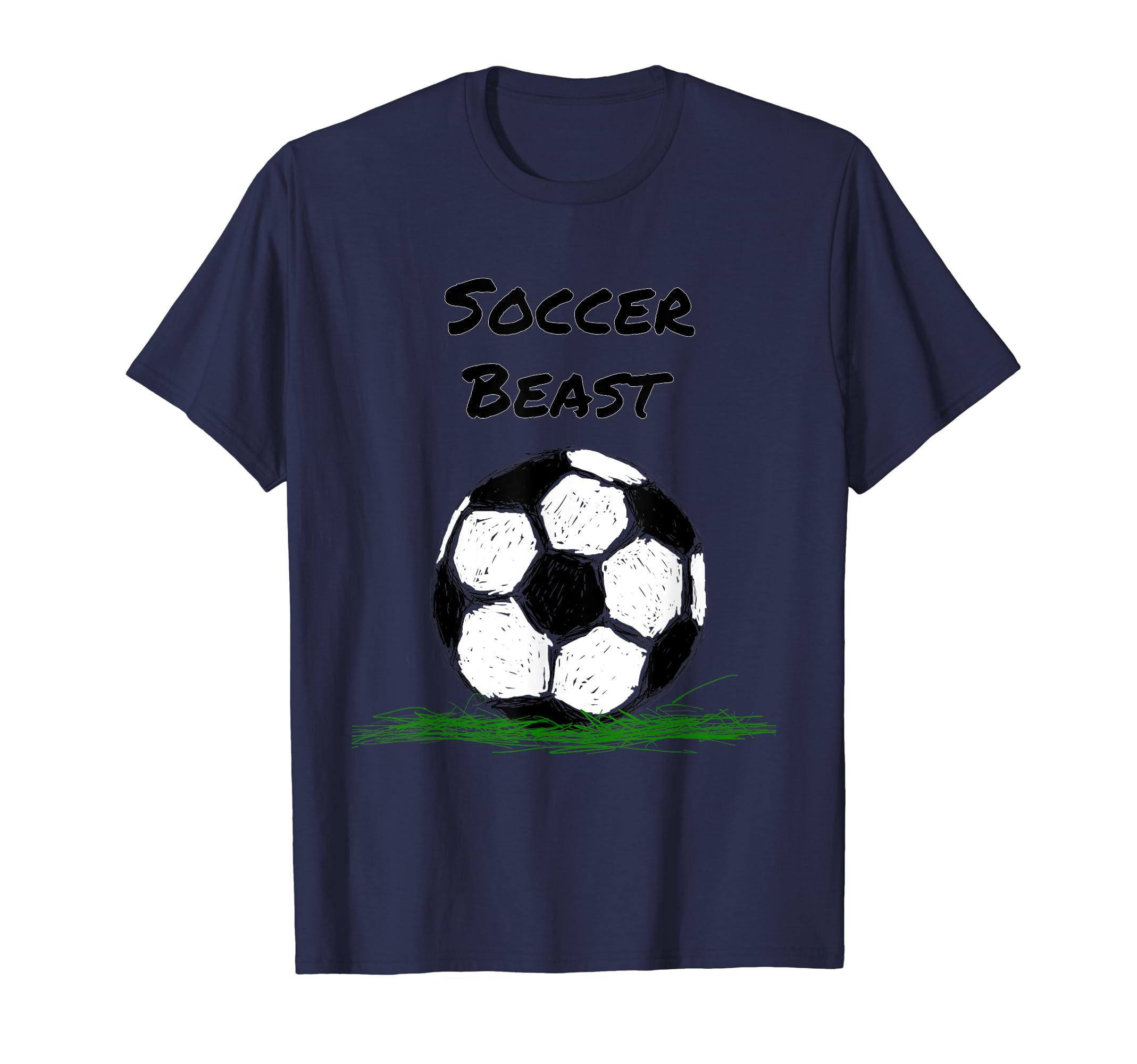 Soccer Beast Soccer From Bluekandykane T-Shirt - Fun Novelty Design Unisex - T-Shirt, Sweatshirt, Hoodie
