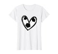 Football Soccer Heart Teen T-Shirt - Custom Art Print Unisex - T-Shirt, Sweatshirt, Hoodie