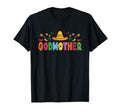 Godmother Mexican Fiesta Bday Party T-Shirt - Aesthetic Graphic Men Women - T-Shirt, Sweatshirt, Hoodie