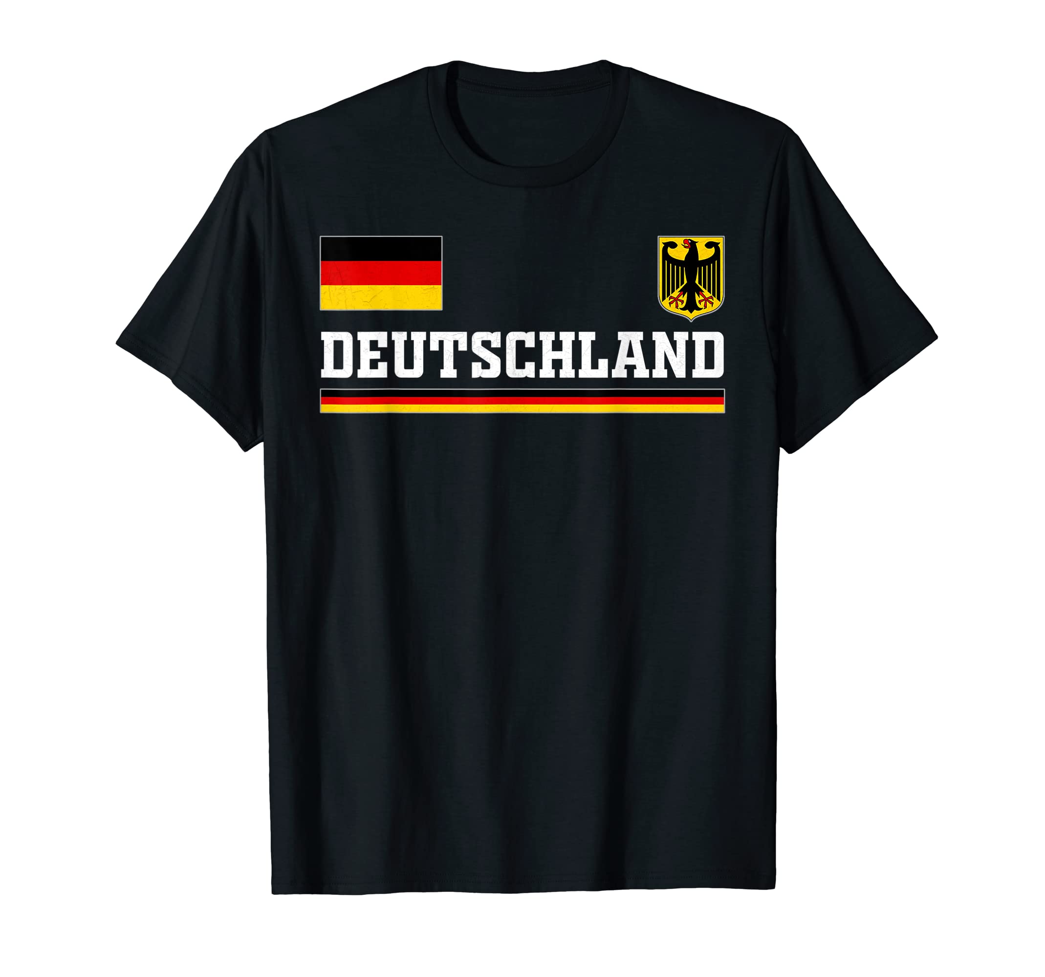 Germany Soccer Fan Jersey Fussball T-Shirt - Novelty Apparel for Adults - T-Shirt, Sweatshirt, Hoodie