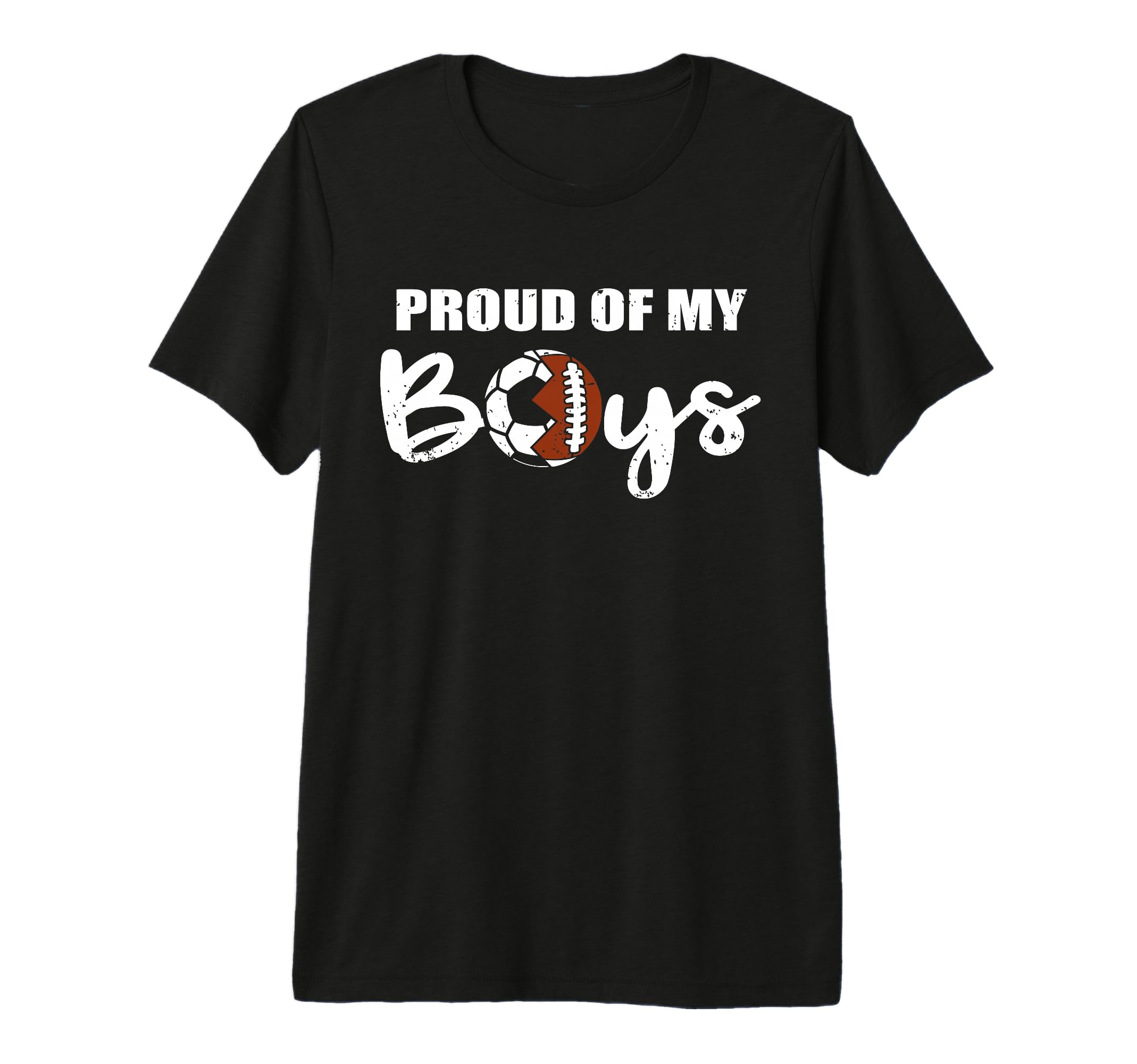 Proud My Funny Football Soccer Mom T-Shirt - Custom Art Print for Adults - T-Shirt, Sweatshirt, Hoodie