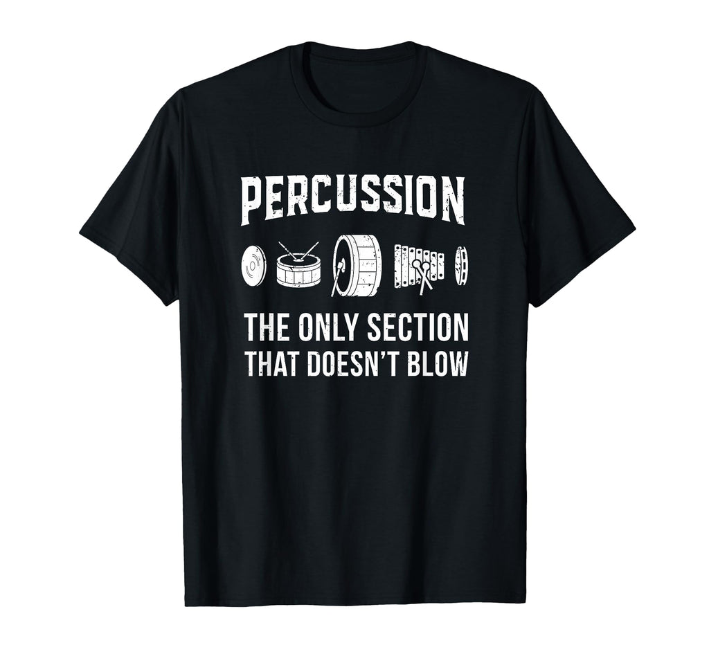 Marching Band Drummers Percussion T-Shirt - Graphic Print for Adults - T-Shirt, Sweatshirt, Hoodie
