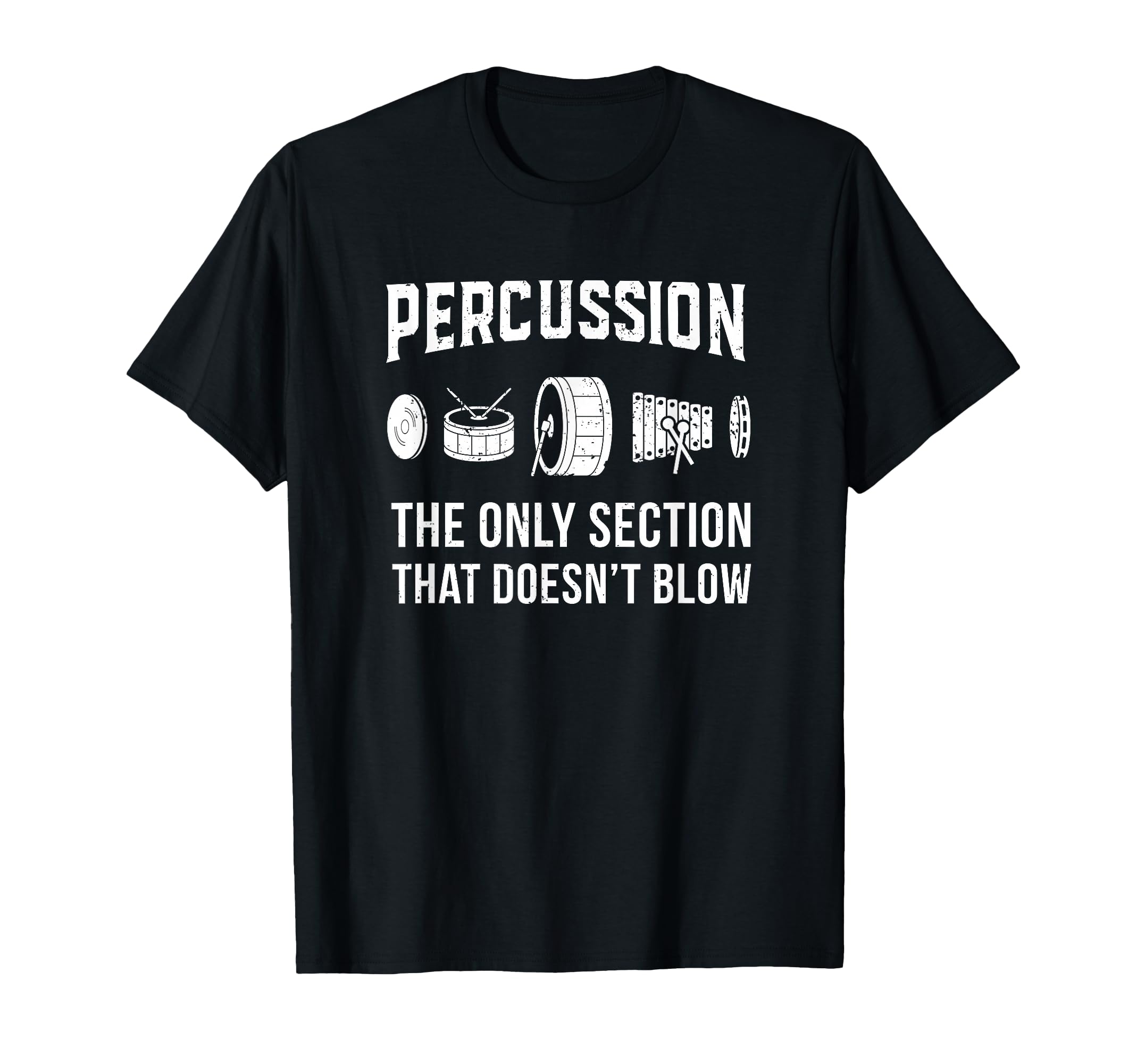 Marching Band Drummers Percussion T-Shirt - Graphic Print for Adults - T-Shirt, Sweatshirt, Hoodie