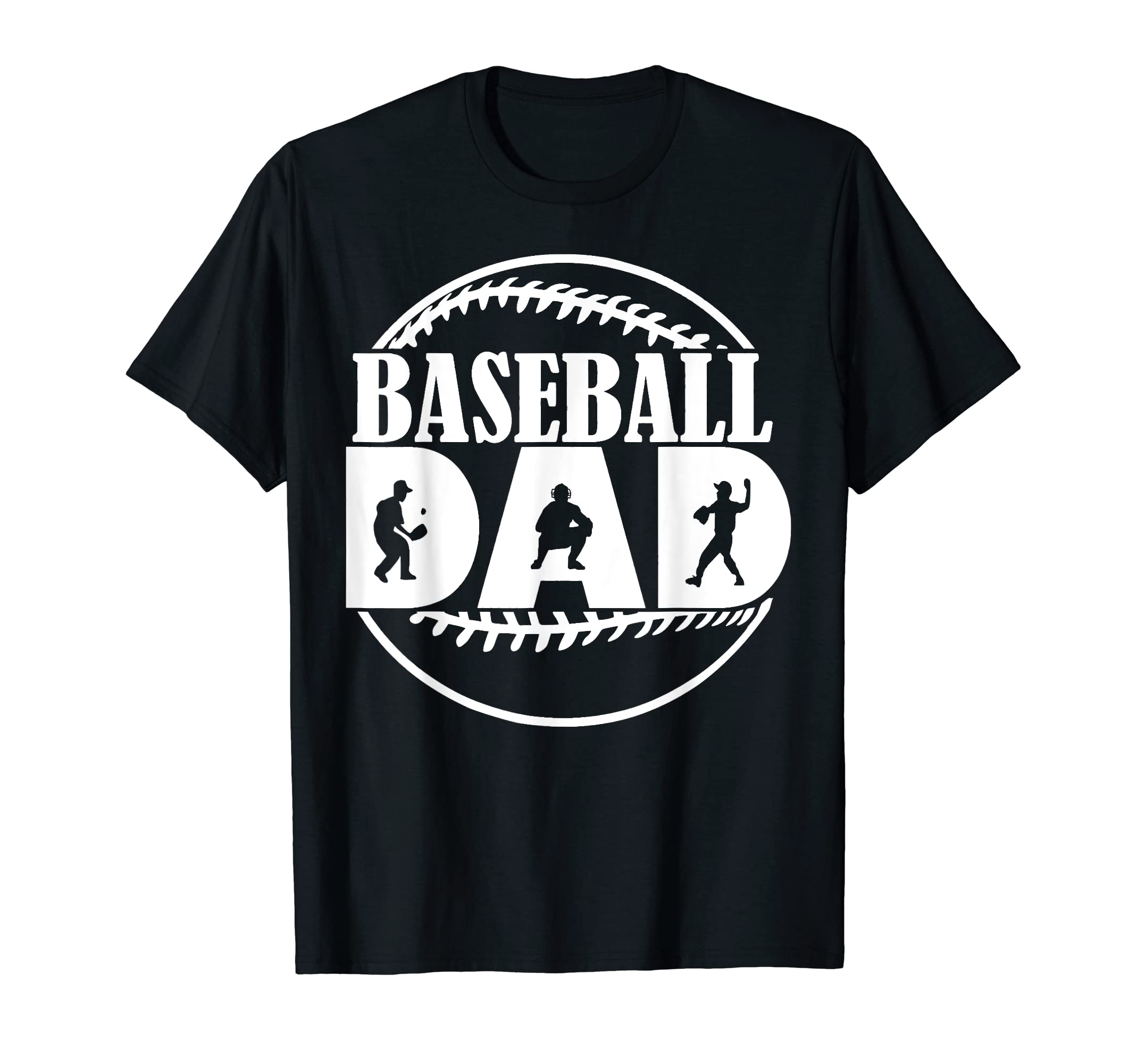 Proud Baseball Dad Fathers Day T-Shirt - Fun Novelty Design for Adults - T-Shirt, Sweatshirt, Hoodie