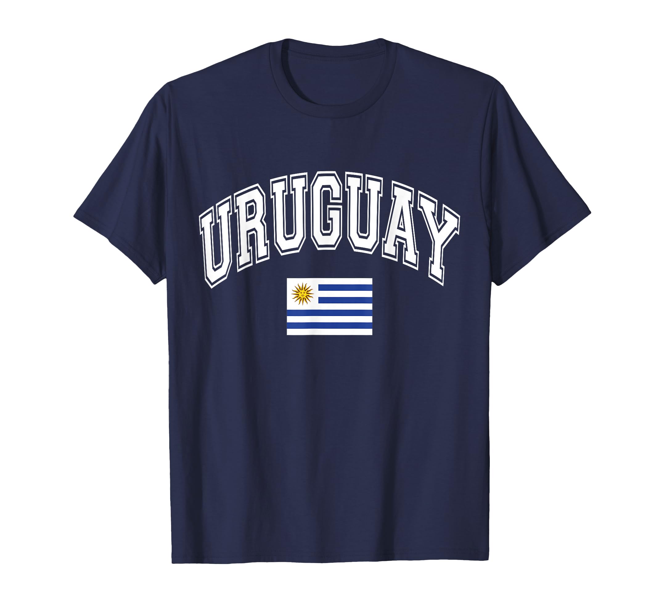 Uruguay Uruguayuan Flag T-Shirt - Custom Art Print Men Women - T-Shirt, Sweatshirt, Hoodie