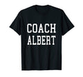 Coach Albert Custom Football Soccer T-Shirt - Graphic Print Unisex - T-Shirt, Sweatshirt, Hoodie