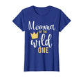 Momma Wild One 1St Birthday First Thing T-Shirt - Minimalist Print Unisex - T-Shirt, Sweatshirt, Hoodie