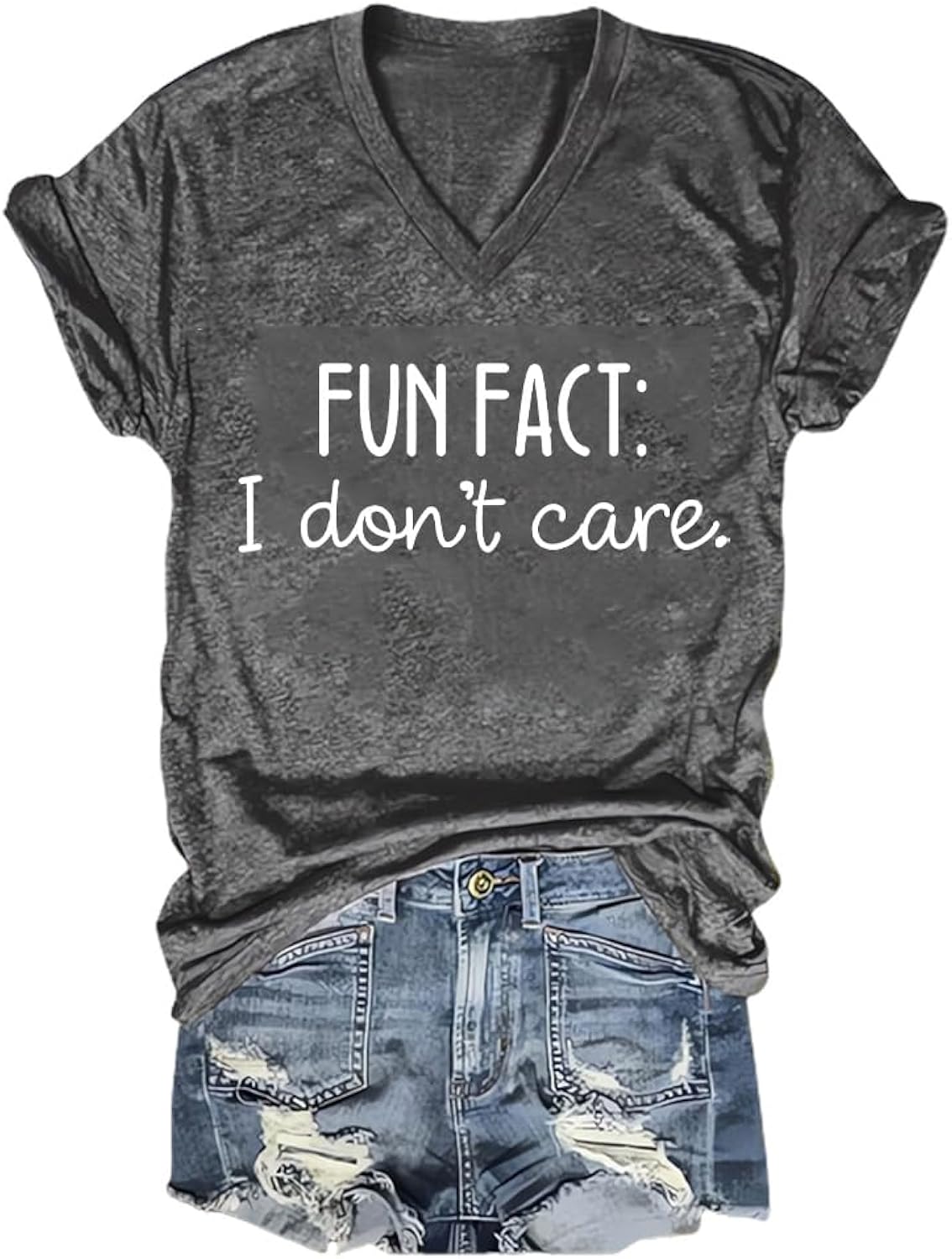 Fun Fact I Don't Care Mental Health Matters Positive - Adult & Kids T-Shirts, Sweatshirts & Hoodies apparel design preview 1