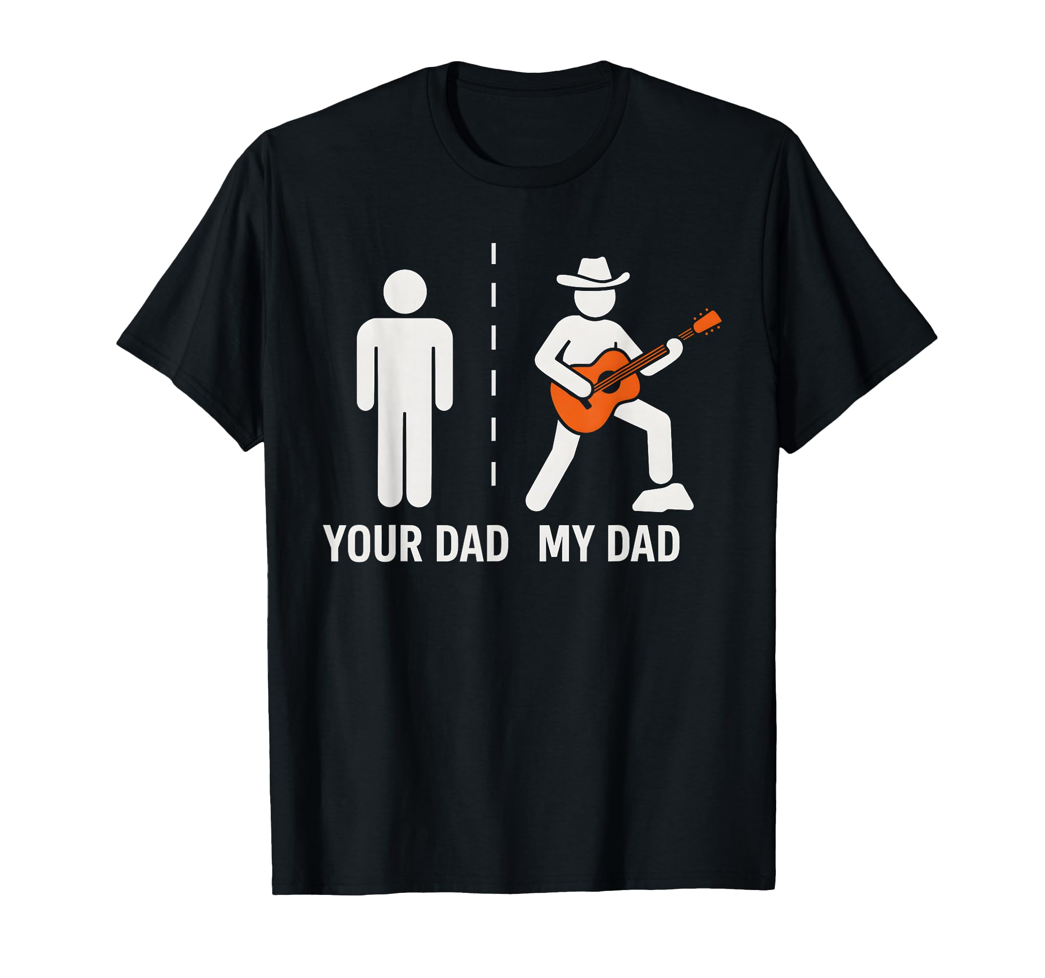 Your Dad My Dad Funny Father Music Guitar T-Shirt - Unique Graphic Unisex - T-Shirt, Sweatshirt, Hoodie