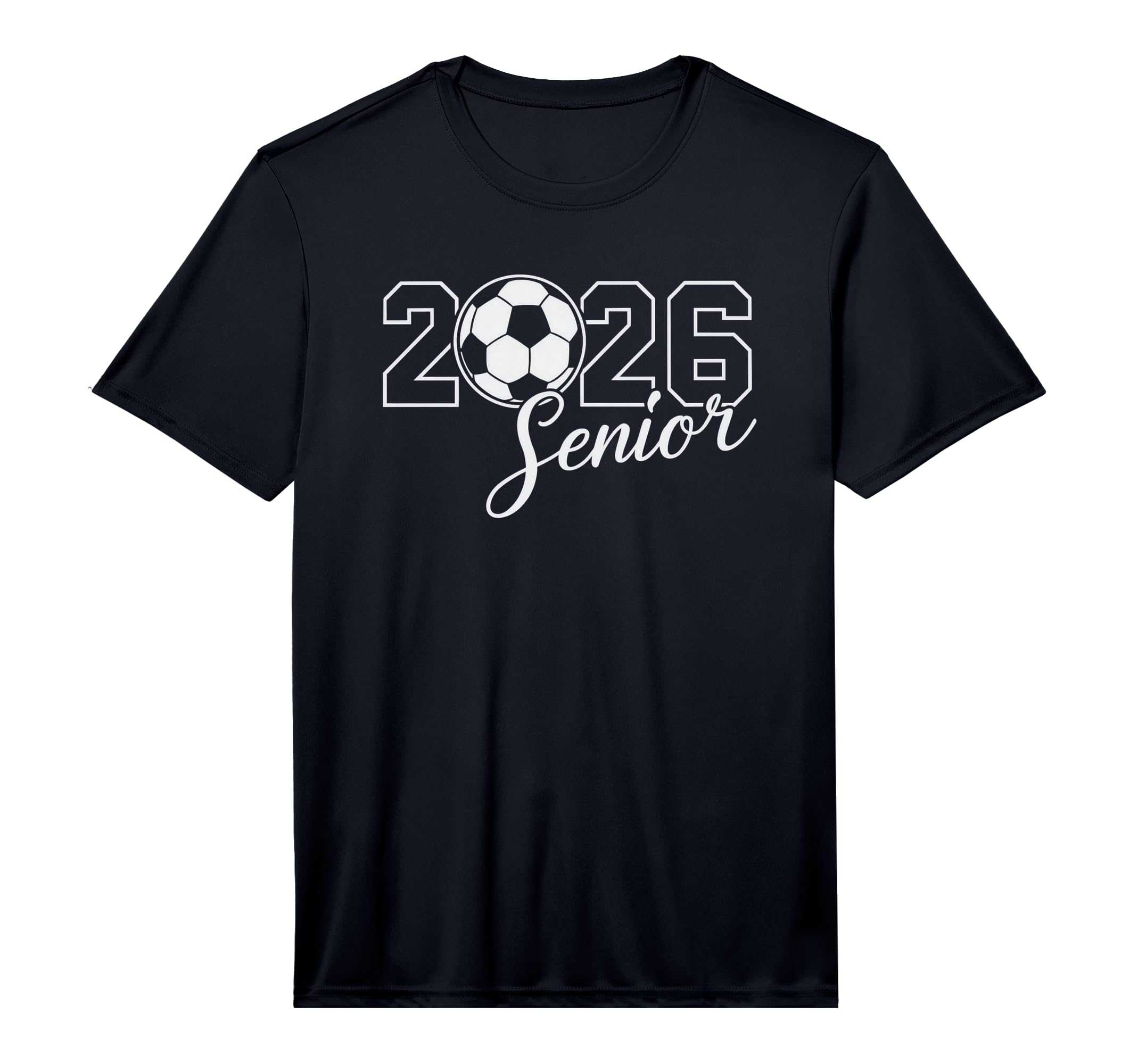Senior 2026 Soccer Mom High School T-Shirt - Minimalist Print Unisex - T-Shirt, Sweatshirt, Hoodie