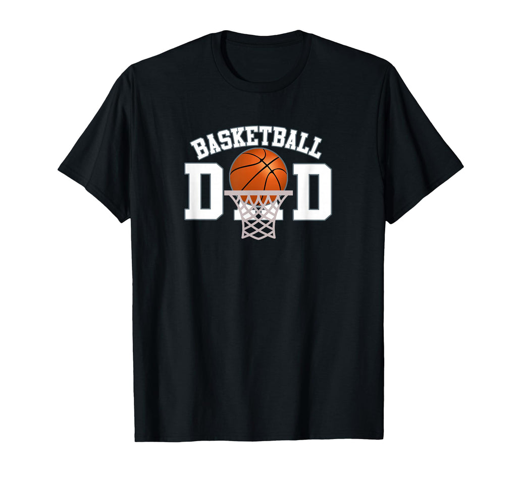 Basketball Dad Basketball Ball And T-Shirt - Aesthetic Graphic for Adults - T-Shirt, Sweatshirt, Hoodie