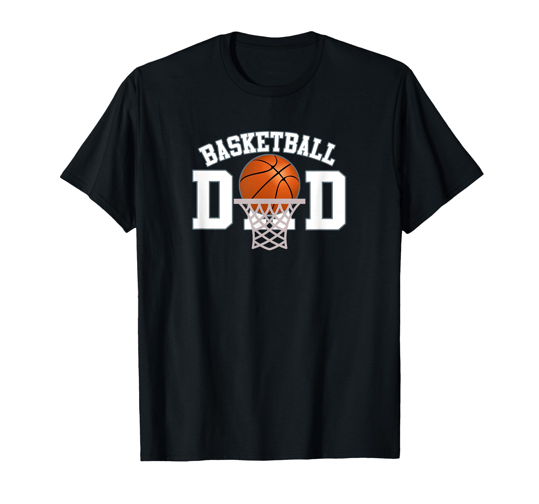 Basketball Dad Basketball Ball And T-Shirt - Aesthetic Graphic for Adults - T-Shirt, Sweatshirt, Hoodie