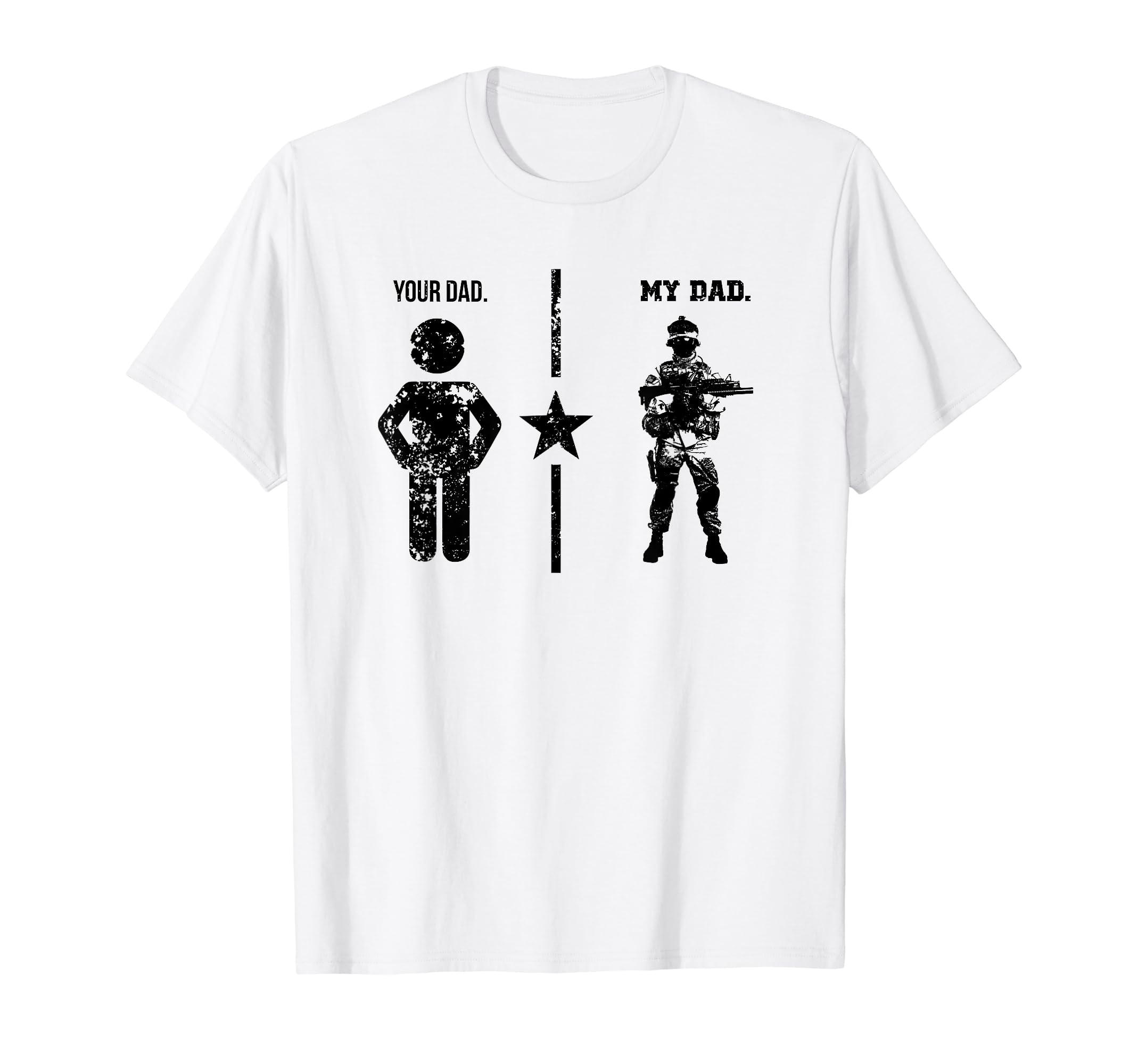 Proud Army Dad My Dad Military Family T-Shirt - Streetwear Style Unisex - T-Shirt, Sweatshirt, Hoodie