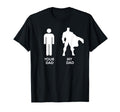 Your Dad Vs My Dad Father Day Superhero T-Shirt - Graphic Print for Adults - T-Shirt, Sweatshirt, Hoodie
