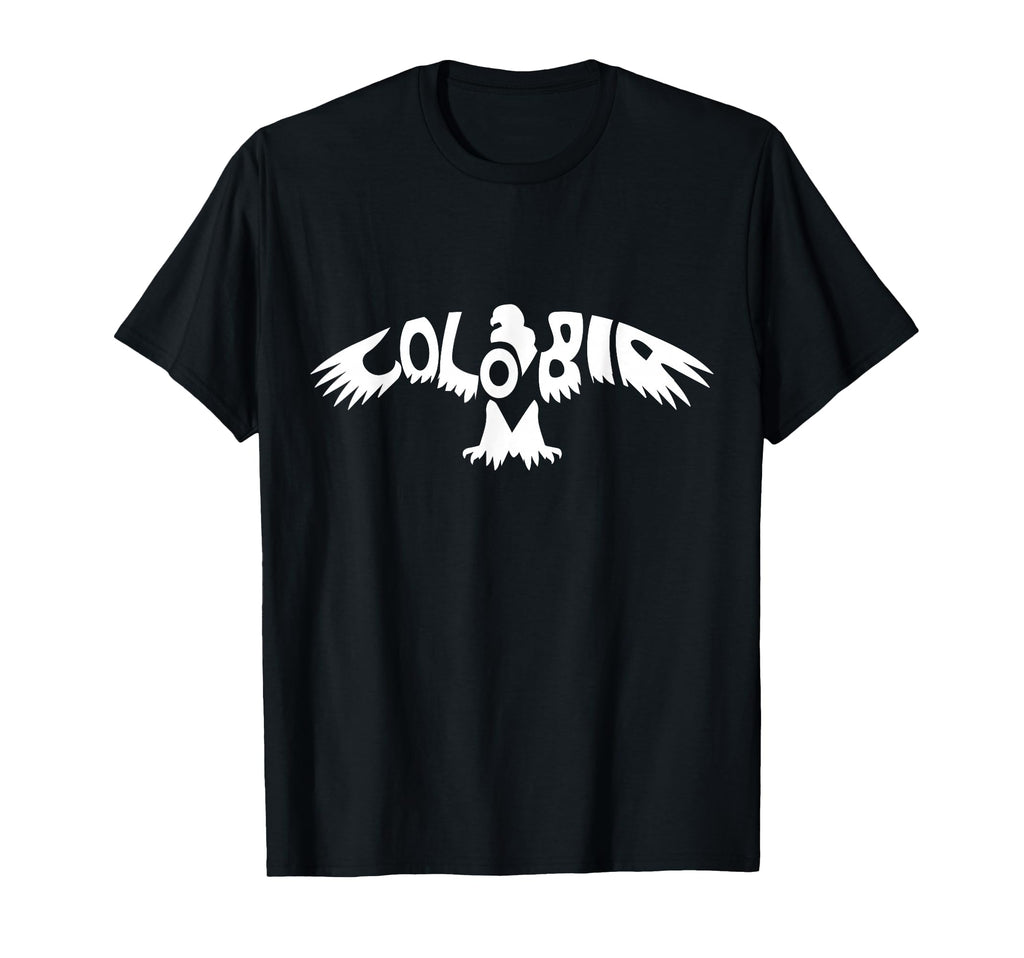 Colombia Andes Condor Text Art T-Shirt - Casual Everyday Wear Unisex - T-Shirt, Sweatshirt, Hoodie