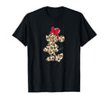 Minnie Mouse Leopard Silhouette Fill T-Shirt - Aesthetic Graphic Unisex - T-Shirt, Sweatshirt, Hoodie
