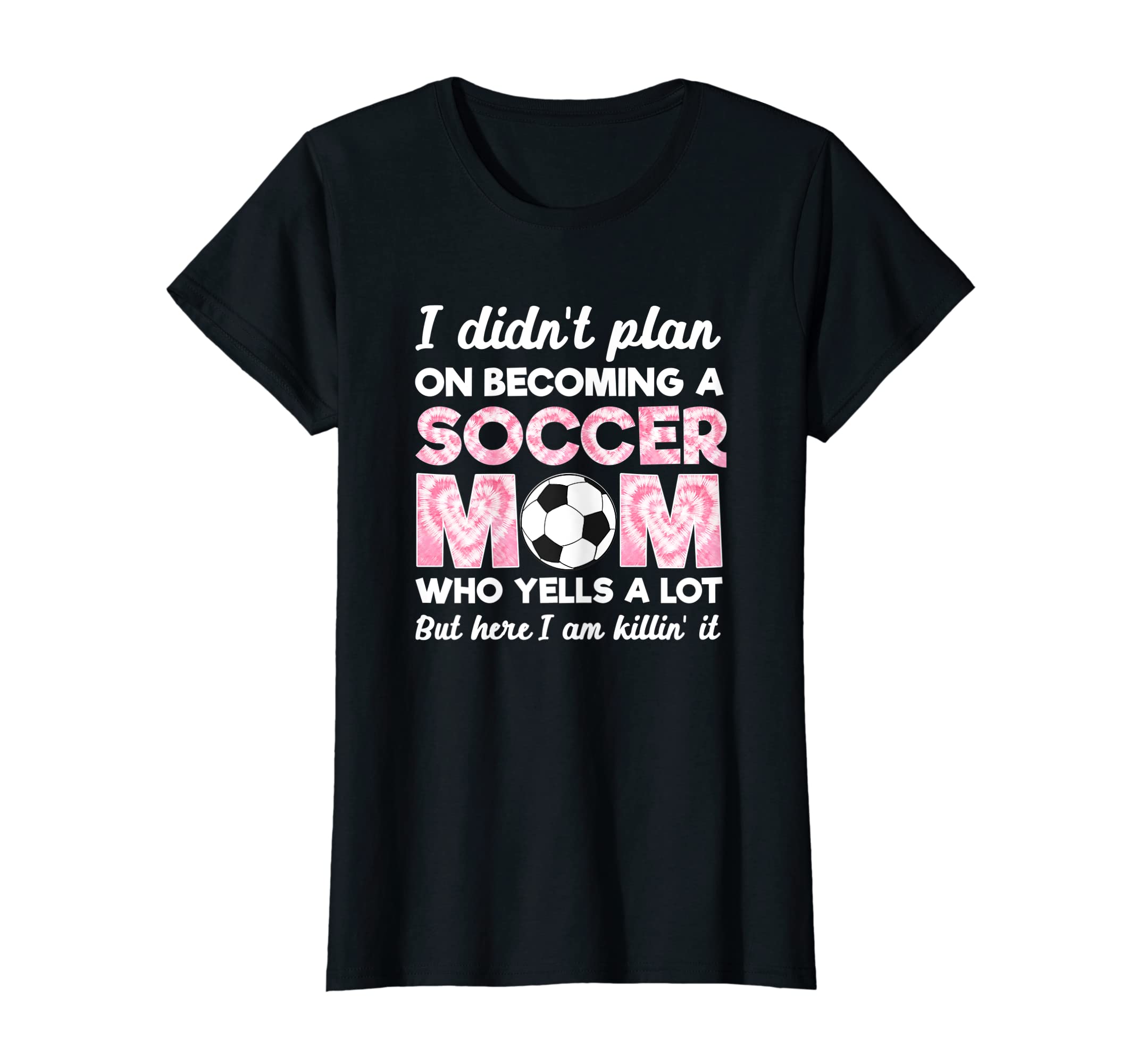Womens I Didnt Plan Becoming Soccer T-Shirt - Trendy Graphic for Adults - T-Shirt, Sweatshirt, Hoodie