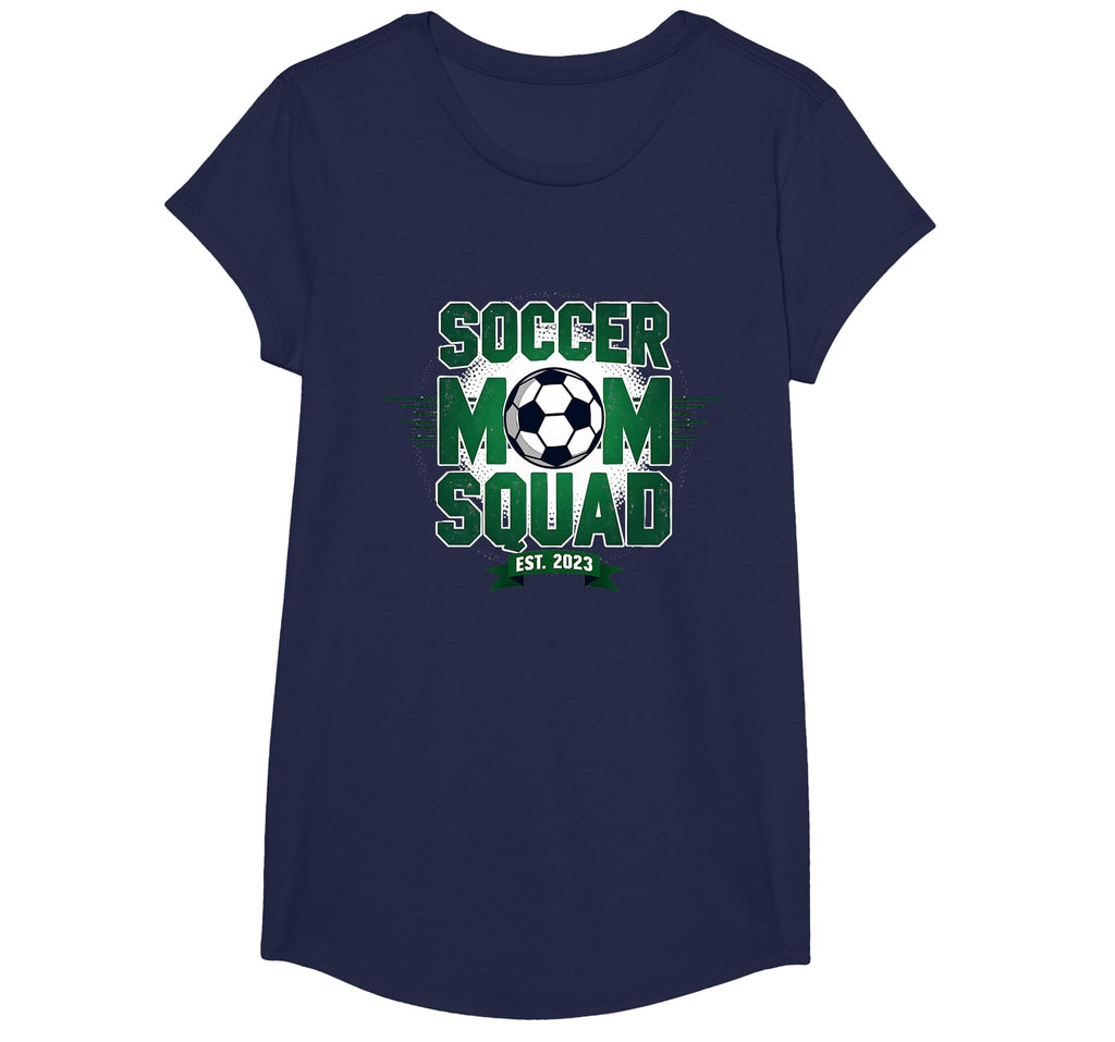 Soccer Mom Squad Flag Football Sweatshirt - Casual Everyday Wear Men Women - T-Shirt, Sweatshirt, Hoodie