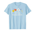 Flowers Her Him Im Busy Raising Ballers T-Shirt - Graphic Print for Adults - T-Shirt, Sweatshirt, Hoodie
