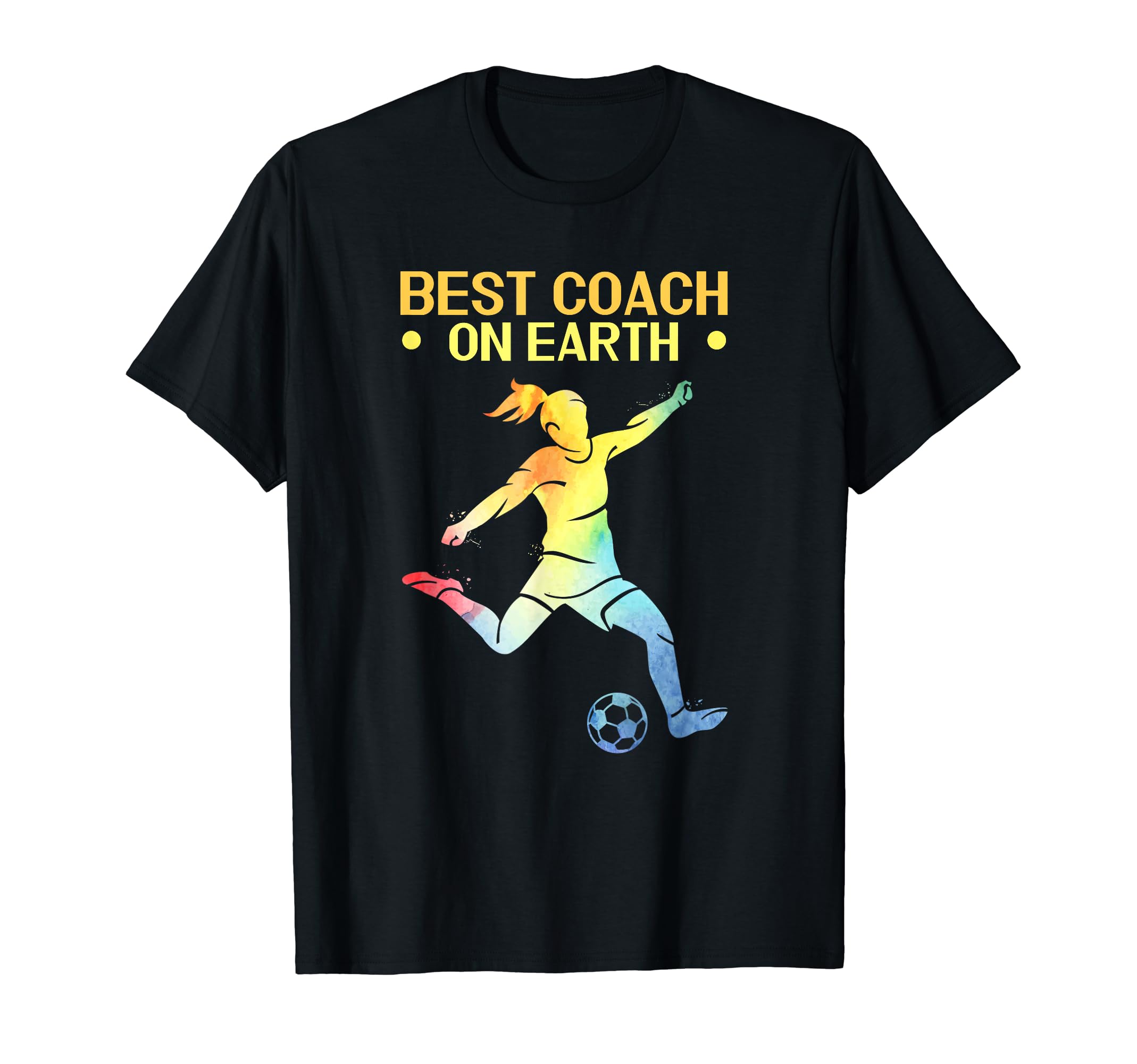 Soccer Best Coach Earth Soccer T-Shirt - Unique Graphic Unisex - T-Shirt, Sweatshirt, Hoodie