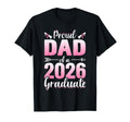 Mens Proud Dad 2026 Graduate T-Shirt - Fun Novelty Design for Adults - T-Shirt, Sweatshirt, Hoodie