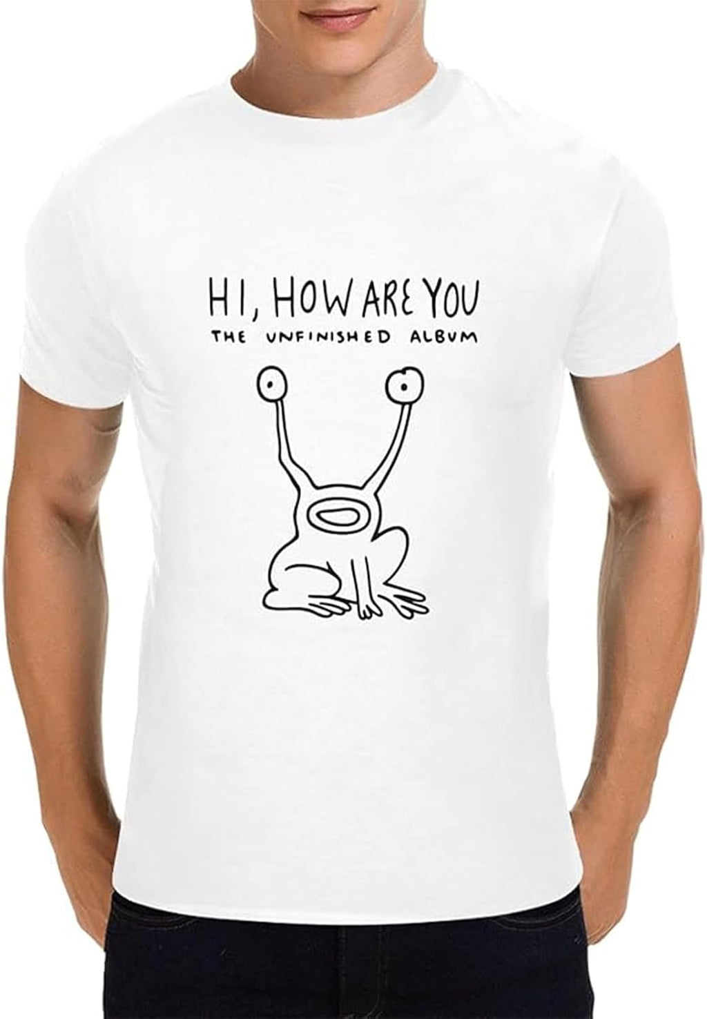 Minimalist Cotton Frog Men's Graphic Shortsleeve Hi - Adult & Kids T-Shirts, Sweatshirts & Hoodies apparel design preview 1