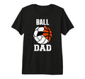 Mens Ball Dad Funny Volleyball T-Shirt - Custom Art Print for Adults - T-Shirt, Sweatshirt, Hoodie