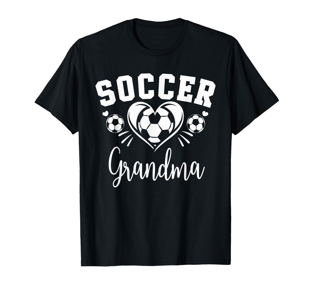 Soccer Grandma Soccer Heart T-Shirt - Unique Graphic Men Women - T-Shirt, Sweatshirt, Hoodie