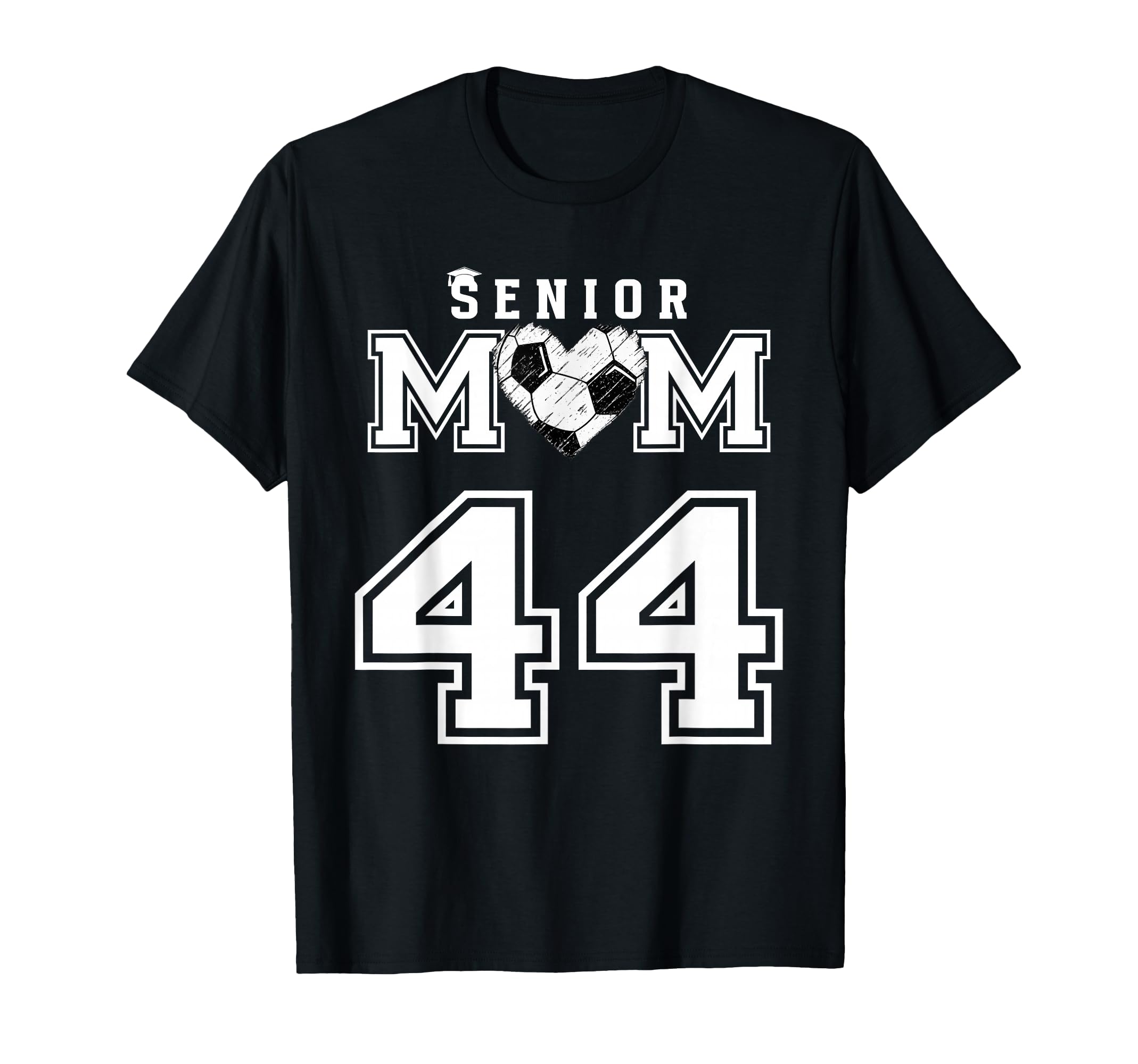 Proud Senior Soccer Mom Custom T-Shirt - Fun Novelty Design Men Women - T-Shirt, Sweatshirt, Hoodie