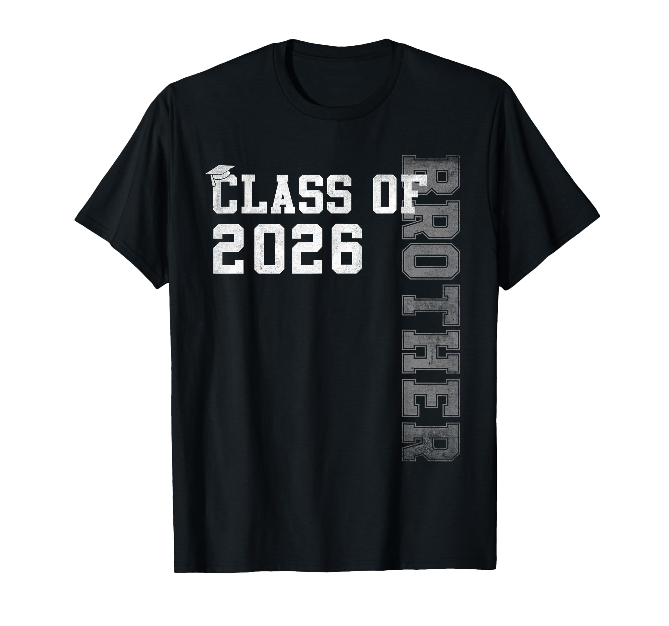 Proud Brother 2026 Graduate Grad T-Shirt - Novelty Apparel for Adults - T-Shirt, Sweatshirt, Hoodie