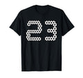Fun 23Rd Birthday Soccer Themed 23 T-Shirt - Trendy Graphic for Adults - T-Shirt, Sweatshirt, Hoodie