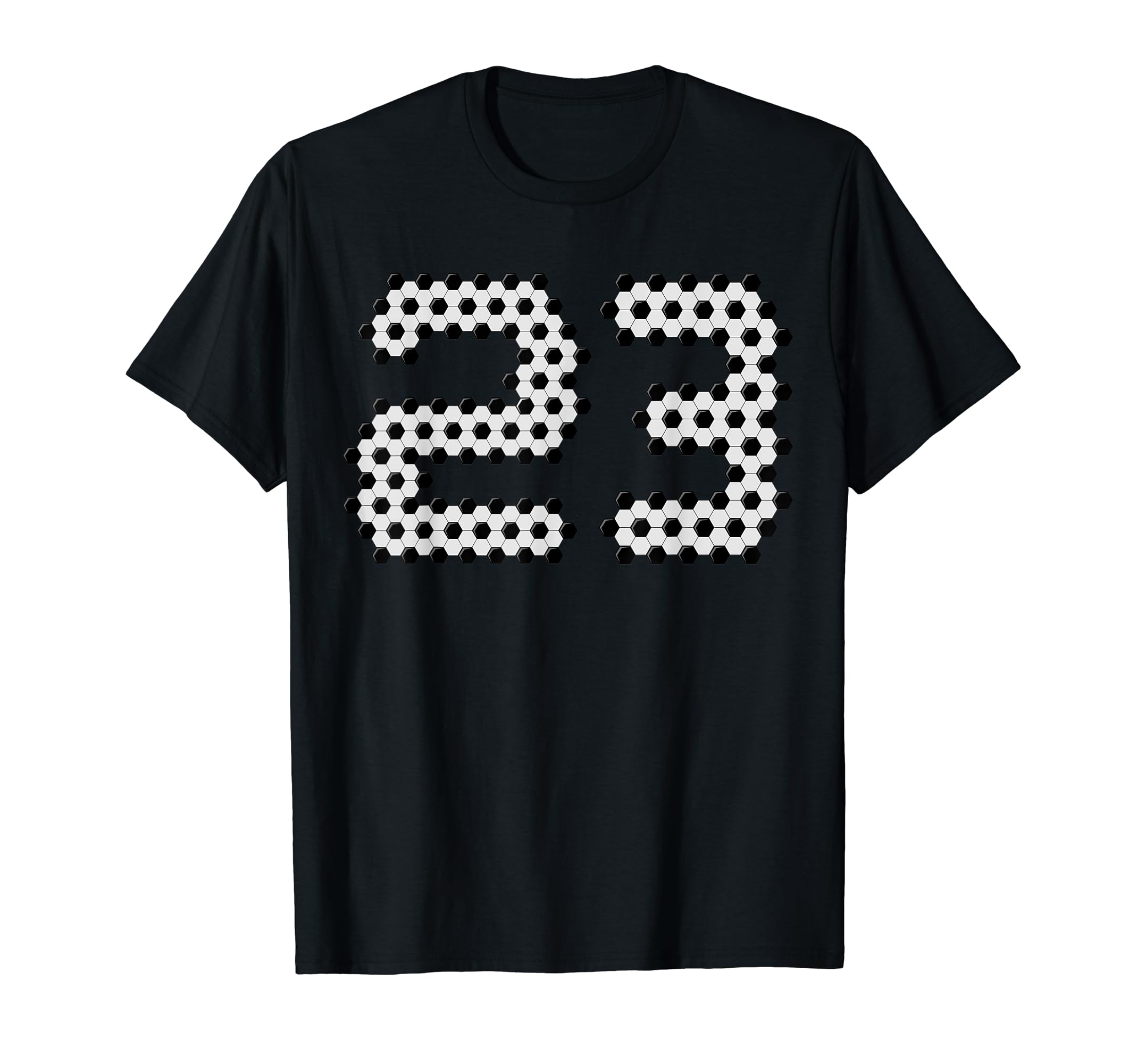 Fun 23Rd Birthday Soccer Themed 23 T-Shirt - Trendy Graphic for Adults - T-Shirt, Sweatshirt, Hoodie
