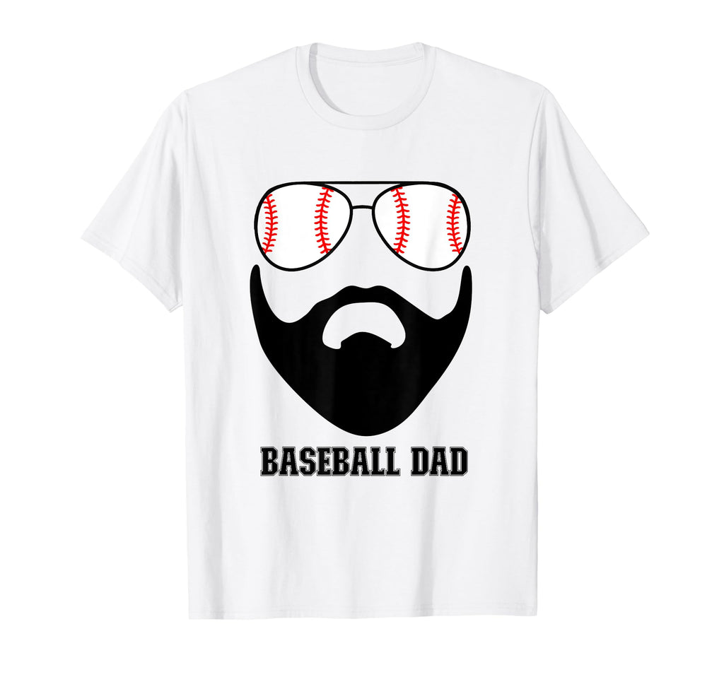 Baseball Dad Baseball Sunglasses T-Shirt - Casual Everyday Wear for Adults - T-Shirt, Sweatshirt, Hoodie