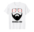Baseball Dad Baseball Sunglasses T-Shirt - Casual Everyday Wear for Adults - T-Shirt, Sweatshirt, Hoodie