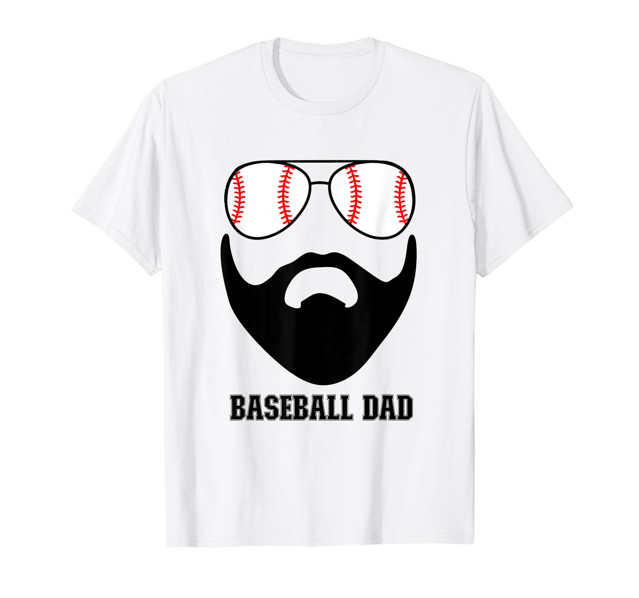 Baseball Dad Baseball Sunglasses T-Shirt - Casual Everyday Wear for Adults - T-Shirt, Sweatshirt, Hoodie