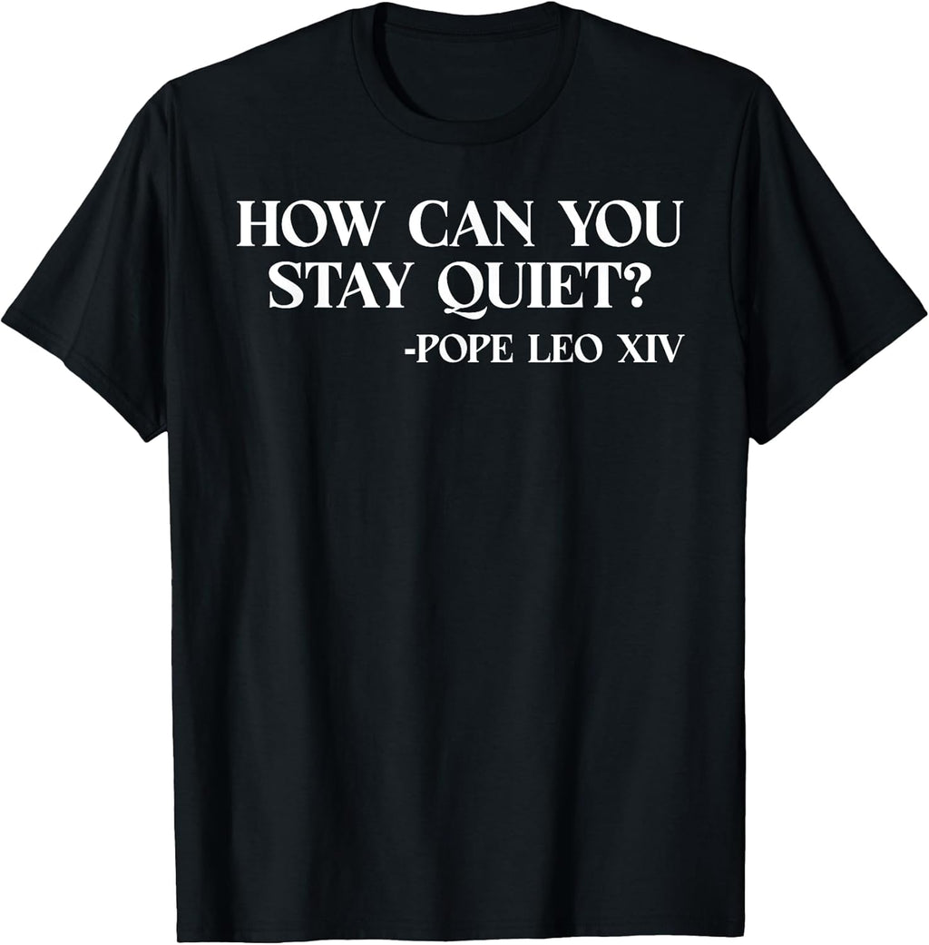 Pope Leo XIV Quote Inspirational American - Adult & Kids T-Shirts, Sweatshirts & Hoodies apparel design preview 1