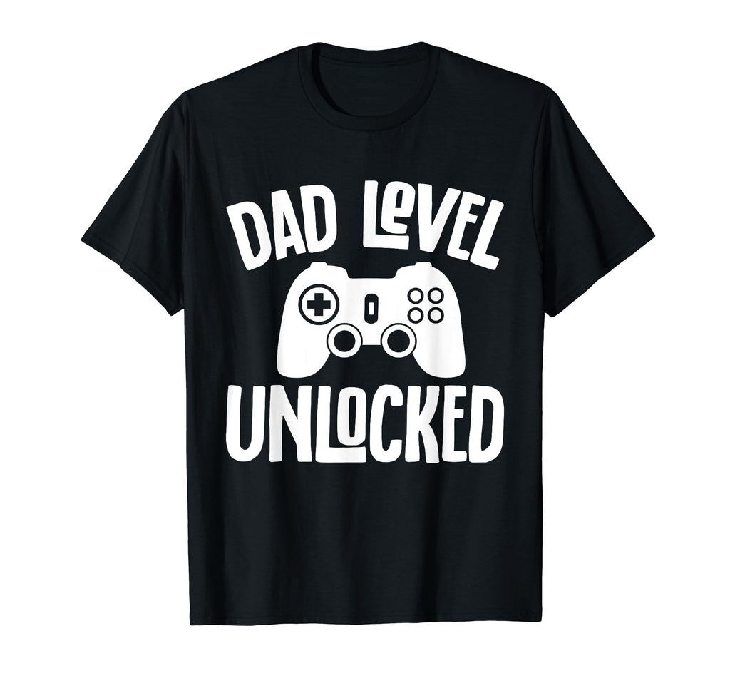 Dad Level Unlocked Fathers Day T-Shirt - Aesthetic Graphic for Adults - T-Shirt, Sweatshirt, Hoodie