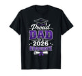 Proud Dad 2026 Graduate Funny T-Shirt - Aesthetic Graphic for Adults - T-Shirt, Sweatshirt, Hoodie