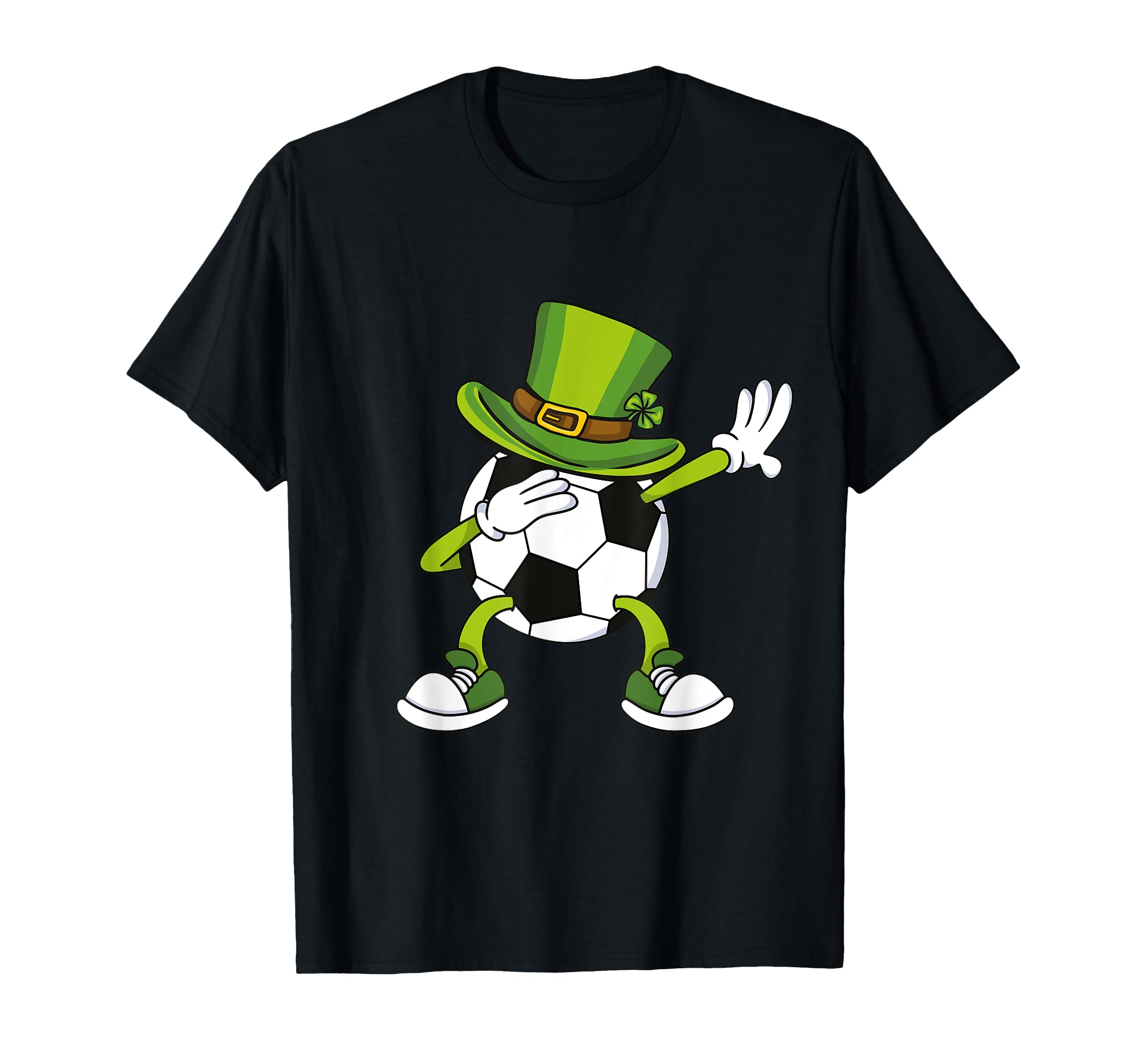 Soccer Player St Patricks Day T-Shirt - Fun Novelty Design Men Women - T-Shirt, Sweatshirt, Hoodie