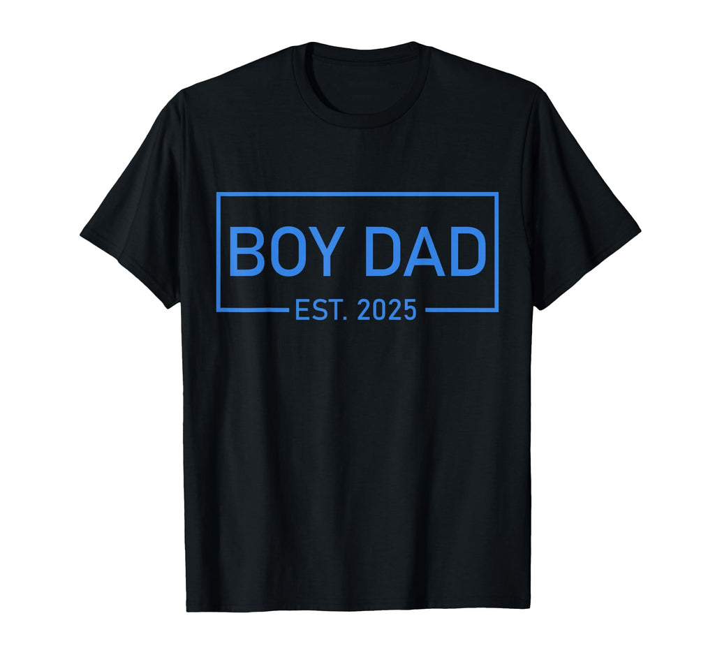 Dad Est 2025 Newborn Daddy Father Son T-Shirt - Unique Graphic Men Women - T-Shirt, Sweatshirt, Hoodie